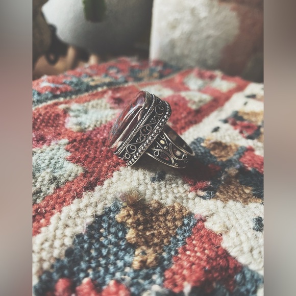 Ring Vintage Sterling Silver .925 - Picture 4 of 10